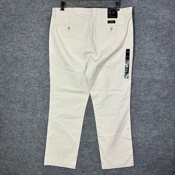 NWT BANANA REPUBLICA AIDEN SLIM-FIT SUMMER-WEIGHT CHINO MEN’S SZ 38x30 - Picture 2 of 9